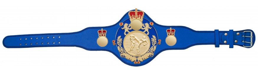 QUEENSBURY PLT LEATHER KICKBOXING CHAMPIONSHIP BELT - PLTQUEEN/BLUE/G/KBOG - AVAILABLE IN 4 COLOURS QUEENSBURY PLT LEATHER KICKBOXING CHAMPIONSHIP BELT - PLTQUEEN/BLUE/G/KBOG - AVAILABLE IN 4 COLOURS
